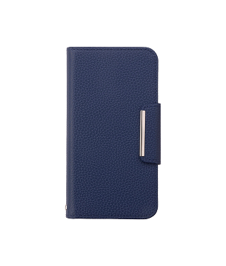 AQUOS sence10 SH-53F レザーフリップケース＜ネイビー＞
