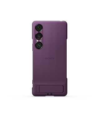 Xperia 1 Ⅶ SO-51F Style Cover with Stand＜パープル＞