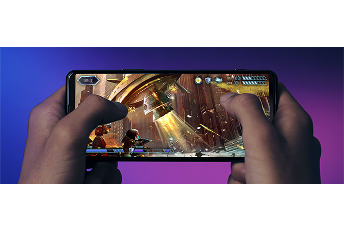 120Hzディスプレイと240Hz高速タッチ検出でさらに磨かれたゲーム体験