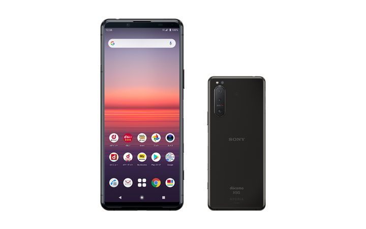 製品写真：Xperia 5 II SO-52A