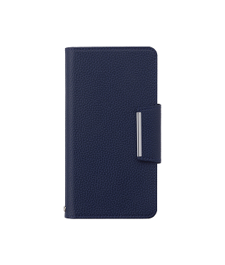Xperia 10 VIII SO-52G レザーフリップケース＜ネイビー＞