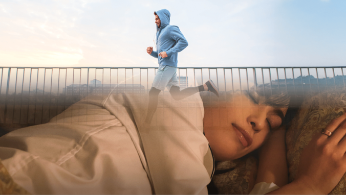 SOXAI RING 2を運動スコア、睡眠スコアに活用するイメージ画像