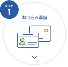 STEP1 お申込み準備