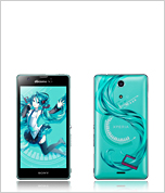 写真：Xperia feat. HATSUNE MIKU SO-04E