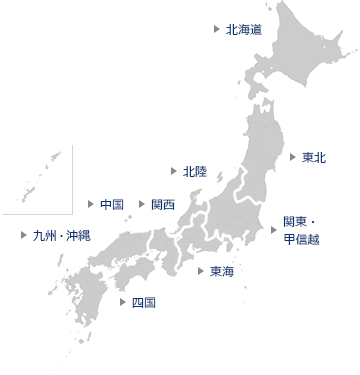 地図から地域を選択