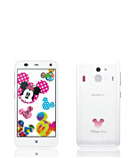 写真：Disney Mobile on docomo F-03F