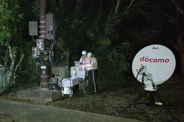 現地復旧作業の様子