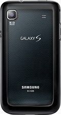 ドコモ スマートフォン GALAXY Sの写真（背面）
