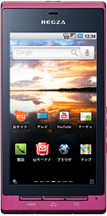REGZA Phone T-01Cの写真（正面）