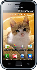 GALAXY S SC-02B ＜セラミックホワイト＞の写真（正面）