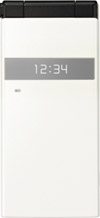 docomo STYLE series P-06C　ホワイトの写真（折りたたみ閉じ時）