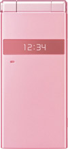 docomo STYLE series P-06C　パールピンクの写真（折りたたみ閉じ時）