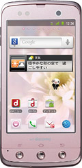 docomo with series ARROWS Kiss F-03Dの写真（正面）