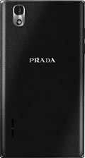 ｄｏｃｏｍｏ ｗｉｔｈ ｓｅｒｉｅｓ ＰＲＡＤＡ ｐｈｏｎｅ ｂｙ ＬＧ　Ｌ−０２Ｄの写真（背面）