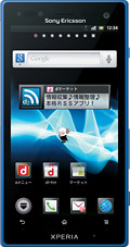 ｄｏｃｏｍｏ　ｗｉｔｈ　ｓｅｒｉｅｓ　Ｘｐｅｒｉａ(TM)　ａｃｒｏ　ＨＤ　ＳＯ−０３Ｄ　Ａｑｕａの写真（正面）