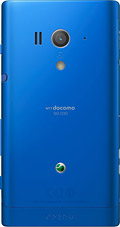 ｄｏｃｏｍｏ　ｗｉｔｈ　ｓｅｒｉｅｓ　Ｘｐｅｒｉａ(TM)　ａｃｒｏ　ＨＤ　ＳＯ−０３Ｄ　Ａｑｕａの写真（背面）