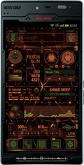 ｄｏｃｏｍｏ ＮＥＸＴ ｓｅｒｉｅｓ ＳＨ−０６Ｄ ＮＥＲＶの写真（正面）