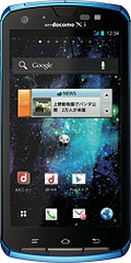 ｄｏｃｏｍｏ ＮＥＸＴ ｓｅｒｉｅｓ ＡＲＲＯＷＳ Ｘ Ｆ−１０Ｄ　Ｂｌｕｅの写真（正面）