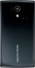 ｄｏｃｏｍｏ　ｗｉｔｈ　ｓｅｒｉｅｓ　ＡＱＵＯＳ　ＰＨＯＮＥ　ｓｉ　ＳＨ−０１Ｅ　Ｂｌａｃｋの写真（背面）