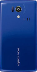 ｄｏｃｏｍｏ　ｗｉｔｈ　ｓｅｒｉｅｓ　ＡＱＵＯＳ　ＰＨＯＮＥ　ｓｉ　ＳＨ−０１Ｅ　Ｂｌｕｅの写真（背面）