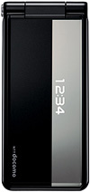 docomo STYLE series P-01E　ブラックの写真（折りたたみ時）