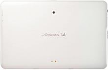 ARROWS Tab F-05E　Whiteの写真（背面）