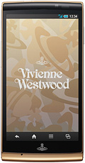 docomo with series SH-01E Vivienne Westwood　Orb Camouflageの写真（正面）