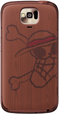 docomo with series N-02E ONE PIECEの写真（背面）