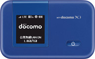 HW-02E　Blueの写真（正面）