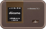 HW-02E　Chocolateの写真（正面）