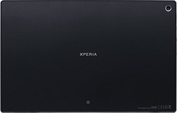 Xperia(TM) Tablet Z SO-03E　Blackの写真（背面）