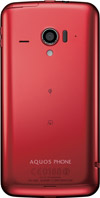AQUOS PHONE ZETA SH-06E　Redの写真（背面）