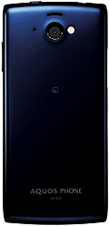 AQUOS PHONE si SH-07E　Navyの写真（背面）