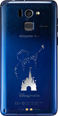 Disney Mobile on docomo F-07E　Night Blueの写真（背面）
