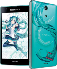 Xperia feat. HATSUNE MIKU SO-04E　MIKUの写真