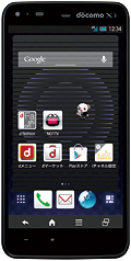 AQUOS PHONE ZETA SH-01F　Navyの写真（正面）