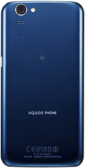 AQUOS PHONE ZETA SH-01F　Navyの写真（背面）