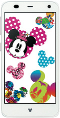 Disney Mobile on docomo F-03F　Whiteの写真（正面）