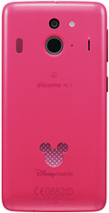 Disney Mobile on docomo F-03F　Pinkの写真（背面）