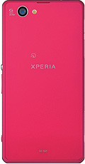 Xperia(TM) Z1 f SO-02F　Pinkの写真（正面）