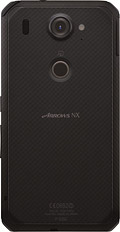 ARROWS NX F-02G　Blackの写真（背面）