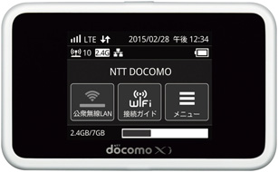 Wi-Fi STATION HW-02Gの写真