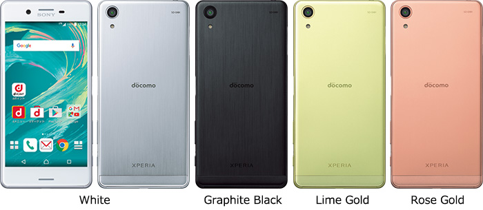 docomo xperia x performance