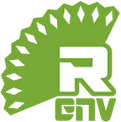 R-env：連舞のロゴ