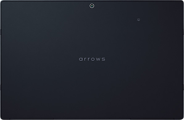 ドコモ タブレット arrows Tab F-04H（Black・裏面）の写真