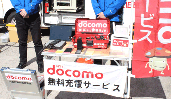 画像:避難所支援の例