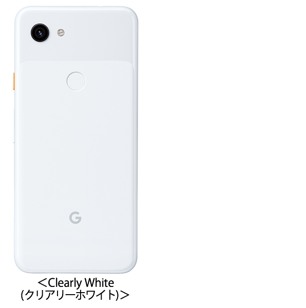 docomo Google Pixel3a Clearly White