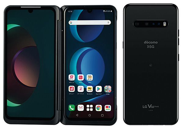 LG V60 ThinQ 5G L-51A＜The Black＞