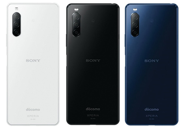 Xperia 10 II SO-41A＜White＞＜Black＞＜Blue＞