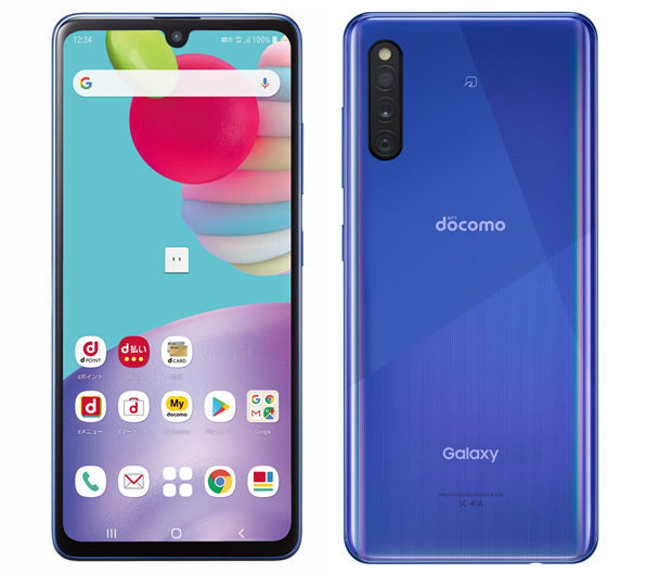 Galaxy A41 SC-41A＜Blue＞